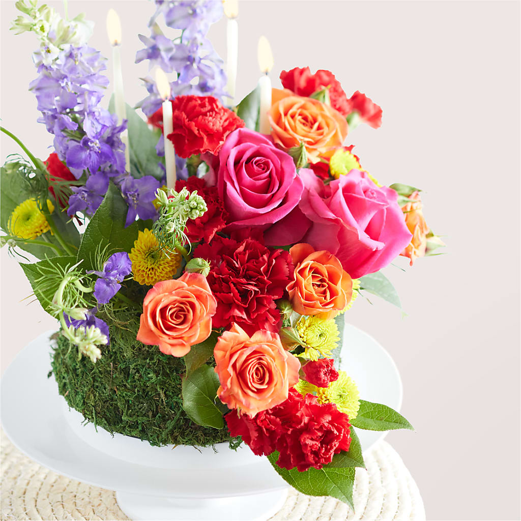 Best Year Yet Floral Cake –  Batavia Stage Coach Florist, Batavia NY