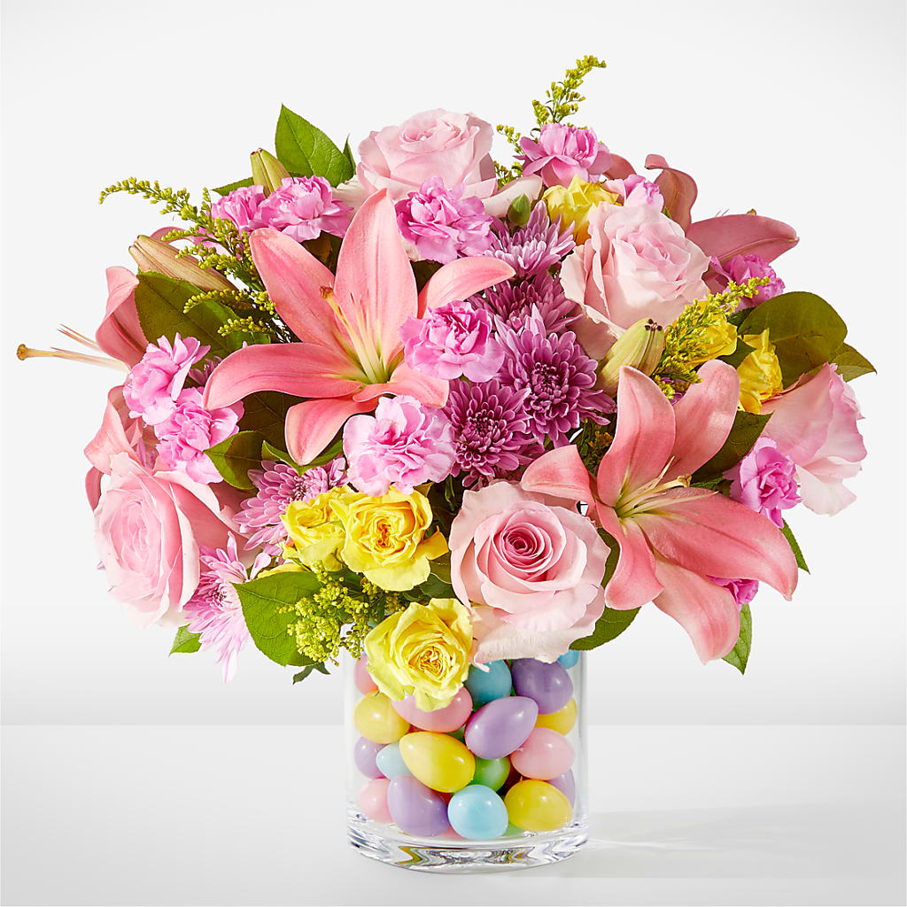 Easter Egg Hunt Bouquet –  Batavia Stage Coach Florist, Batavia NY