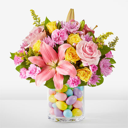 Easter Egg Hunt Bouquet –  Batavia Stage Coach Florist, Batavia NY