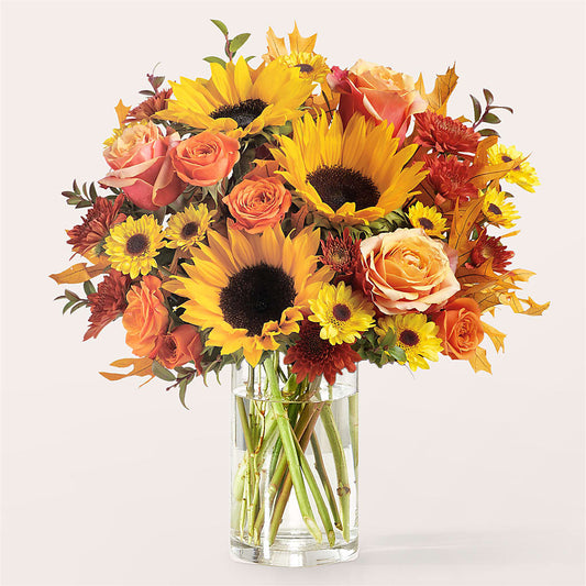 Fluttering Foliage Bouquet – BATAVIA STAGE COACH FLORIST, Batavia NY