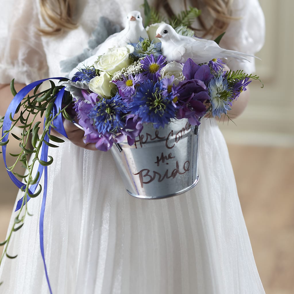 Enchantment Flower Girl Arrangement –  Batavia Stage Coach Florist, Batavia NY