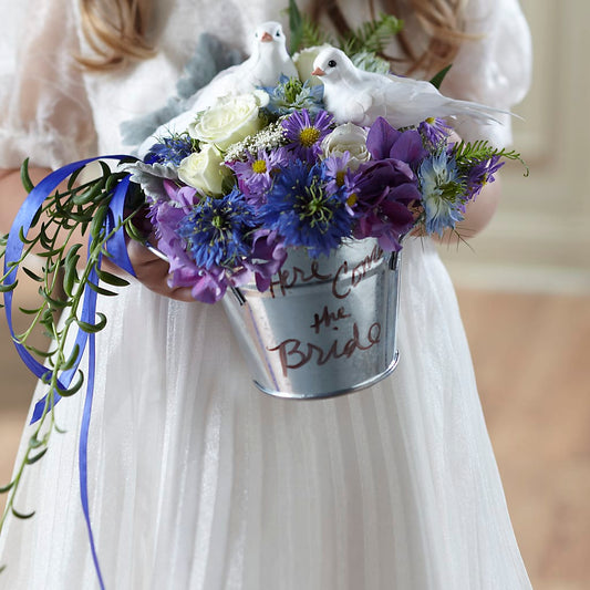 Enchantment Flower Girl Arrangement –  Batavia Stage Coach Florist, Batavia NY