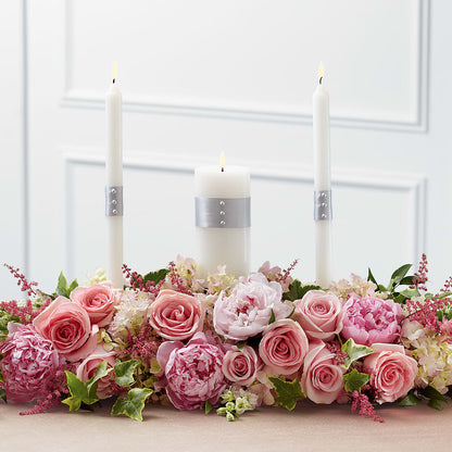 Worldwide Romance Unity Candle Arrangement –  Batavia Stage Coach Florist, Batavia NY
