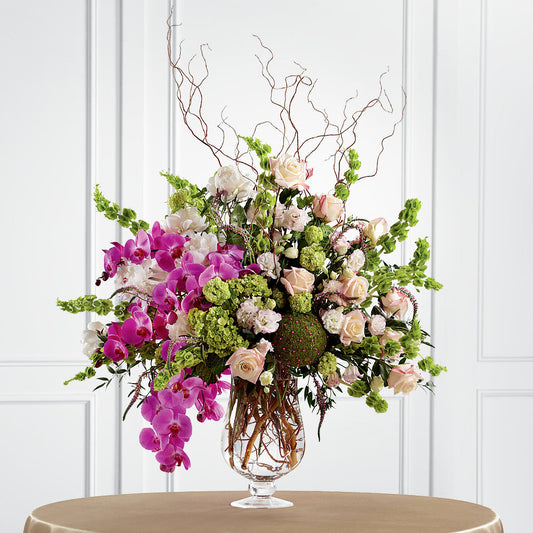 Soft Sophistication Arrangement –  Batavia Stage Coach Florist, Batavia NY