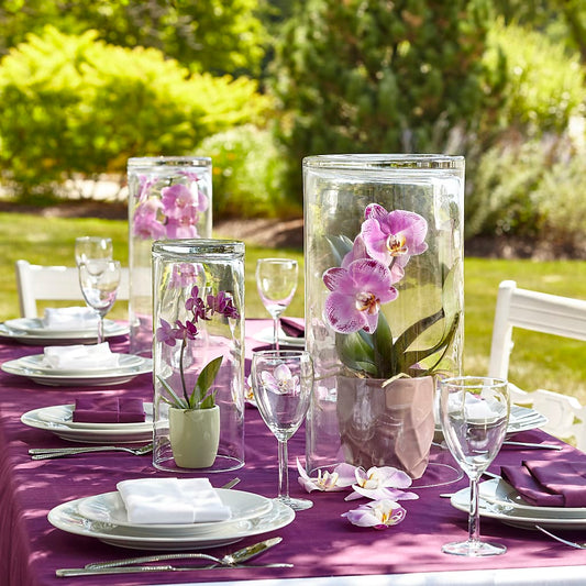 Dramatic Garden Centerpiece –  Batavia Stage Coach Florist, Batavia NY