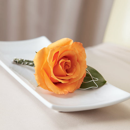 Lifetime of Love Boutonniere –  Batavia Stage Coach Florist, Batavia NY