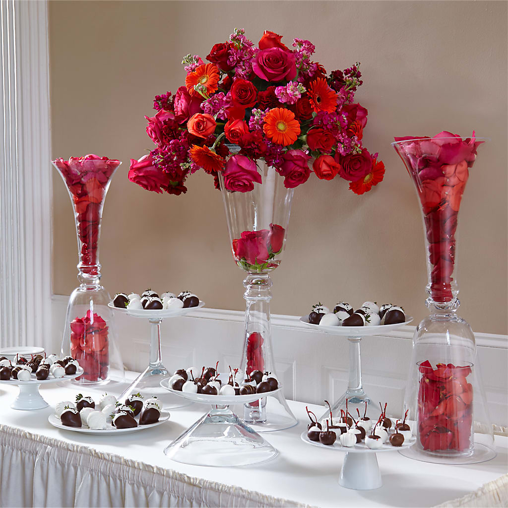 Life's Sweetness Centerpiece –  Batavia Stage Coach Florist, Batavia NY