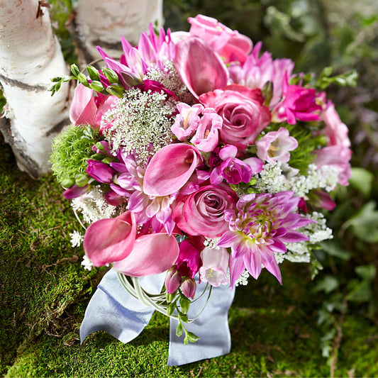 Pink Profusion Bouquet –  Batavia Stage Coach Florist, Batavia NY