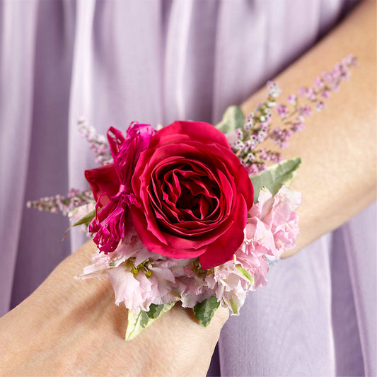 Rose Charm Corsage –  Batavia Stage Coach Florist, Batavia NY