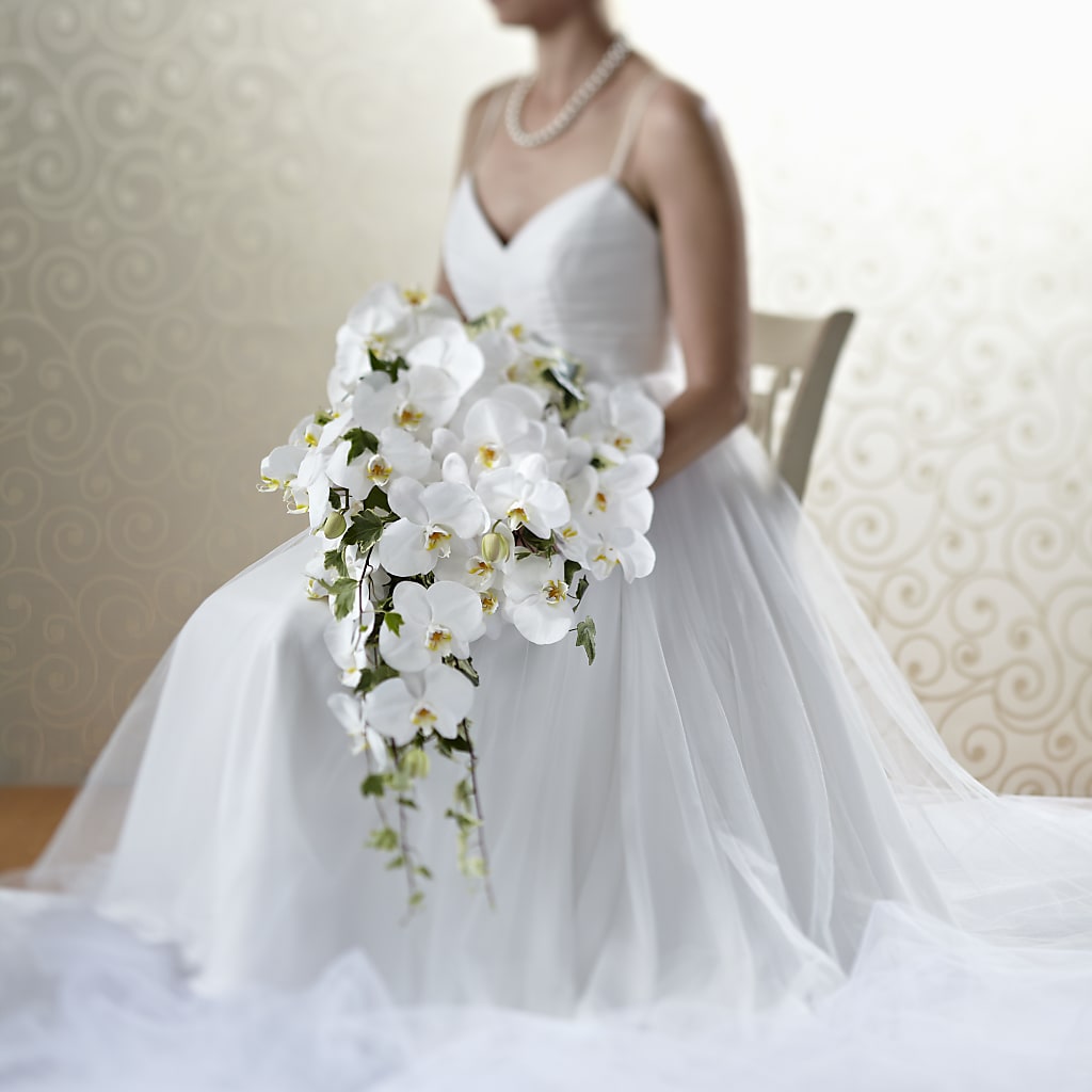 Classic White Bouquet –  Batavia Stage Coach Florist, Batavia NY
