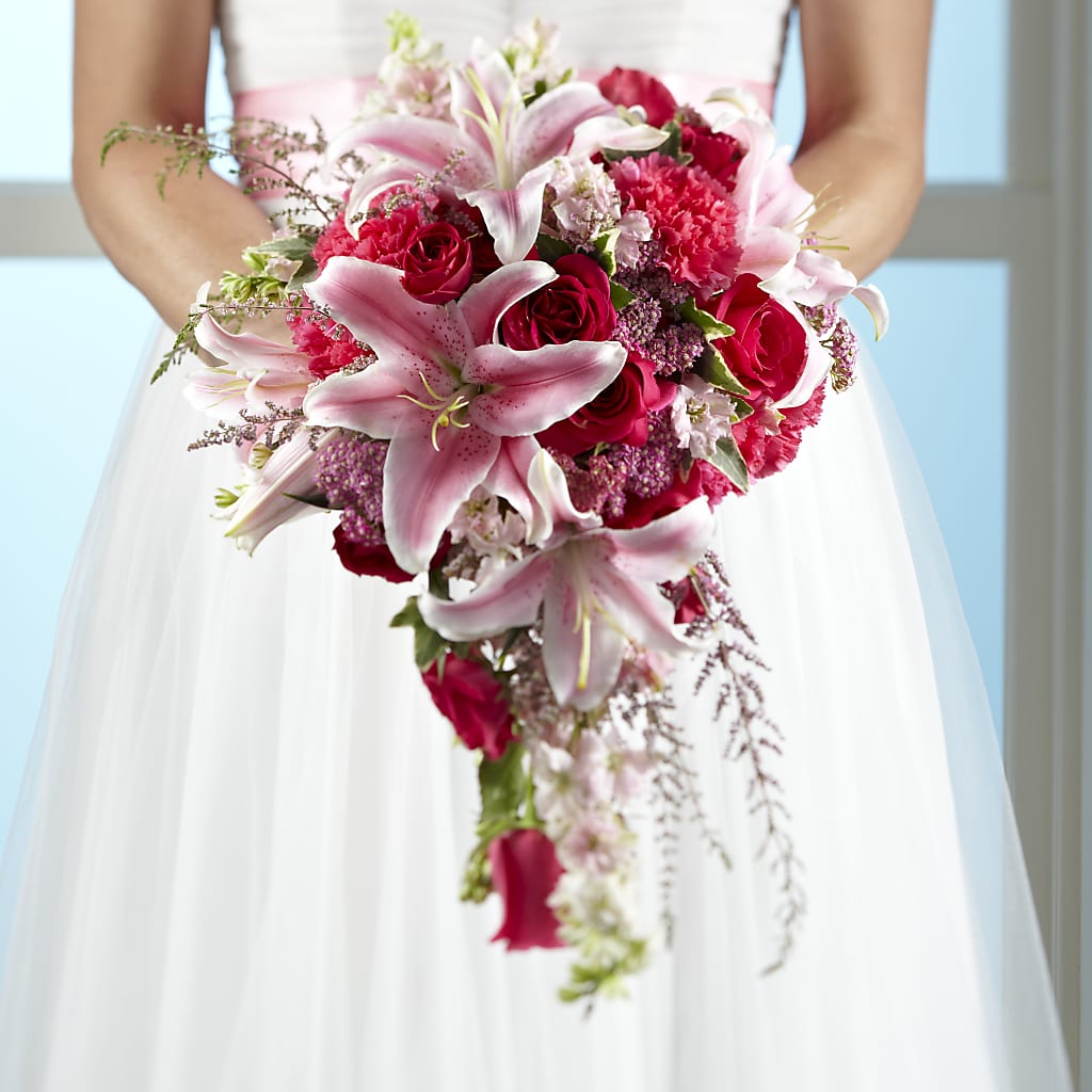 Lily & Rose Bouquet –  Batavia Stage Coach Florist, Batavia NY