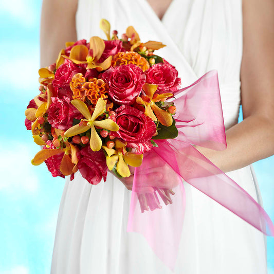 Brilliant Shades of Love Bouquet –  Batavia Stage Coach Florist, Batavia NY