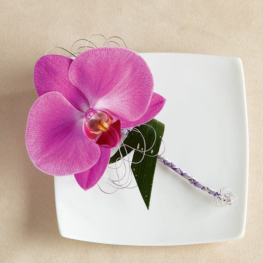 Glorious Boutonniere –  Batavia Stage Coach Florist, Batavia NY