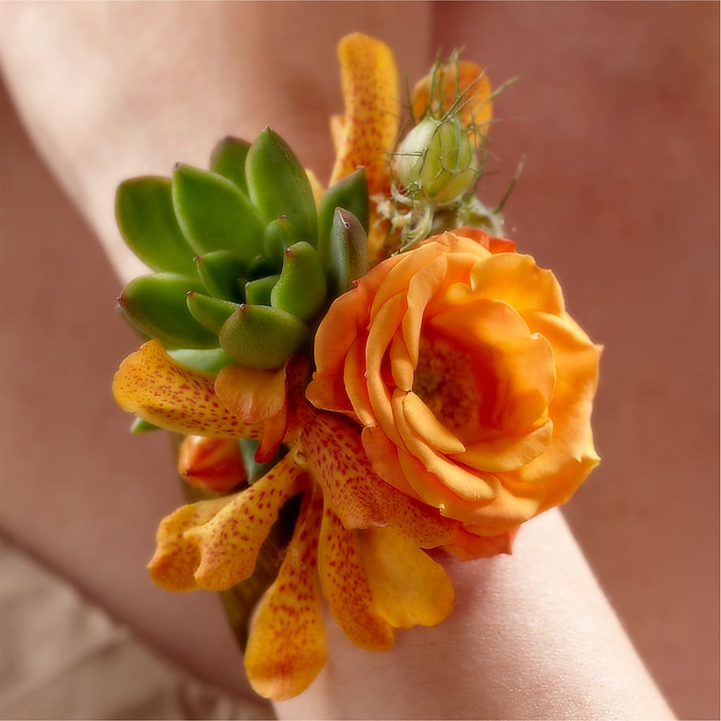 Irresistible Love Wrist Corsage –  Batavia Stage Coach Florist, Batavia NY