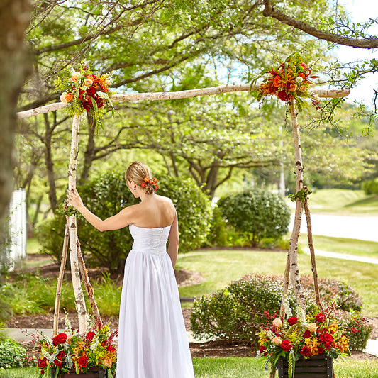 Arbor of Love Archway –  Batavia Stage Coach Florist, Batavia NY