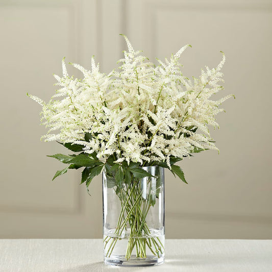 White Astilbe Bouquet –  Batavia Stage Coach Florist, Batavia NY