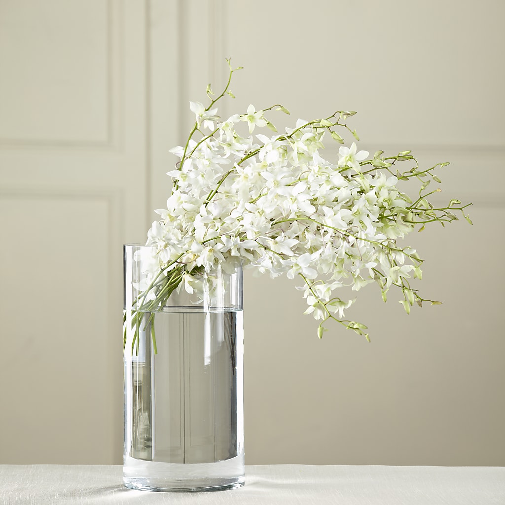 White Dendrobium Bouquet –  Batavia Stage Coach Florist, Batavia NY